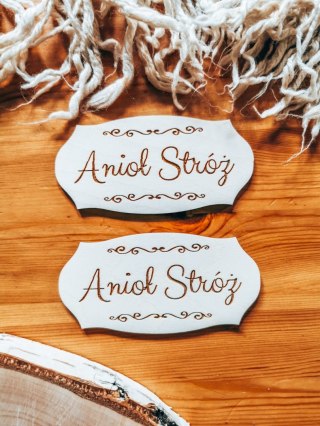 Anioł Stróż - TABLICZKA (2szt) 10cm/12cm/14cm (8 wzorów)