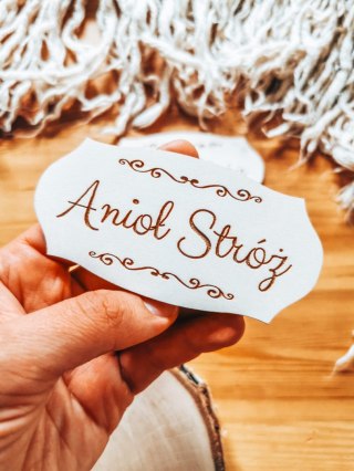 Anioł Stróż - TABLICZKA (2szt) 10cm/12cm/14cm (8 wzorów)