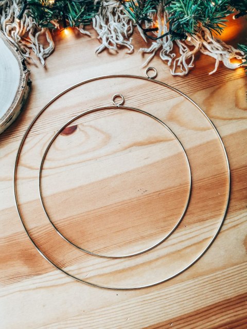 Baza do łapacza snów - metalowe koło 2szt