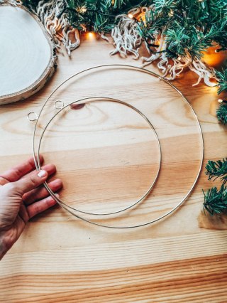 Baza do łapacza snów - metalowe koło 2szt