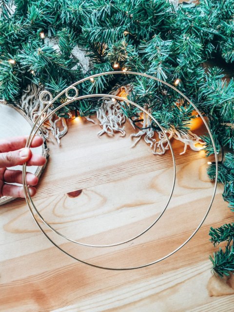 Baza do łapacza snów - metalowe koło 2szt