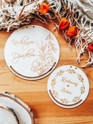 Baza do makramy - Kochanym Dziadkom (7 wzorów)