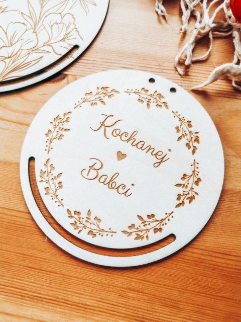 Baza do makramy - Kochanym Dziadkom (7 wzorów)