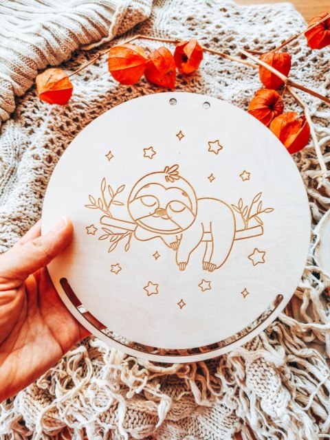 Baza do makramy - Leniwiec