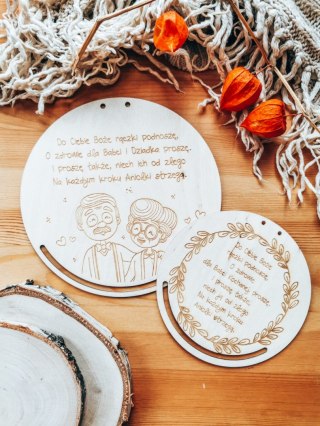 Baza do makramy - Modlitwa dla Dziadków (7 wzorów)