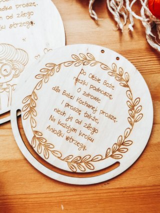 Baza do makramy - Modlitwa dla Dziadków (7 wzorów)