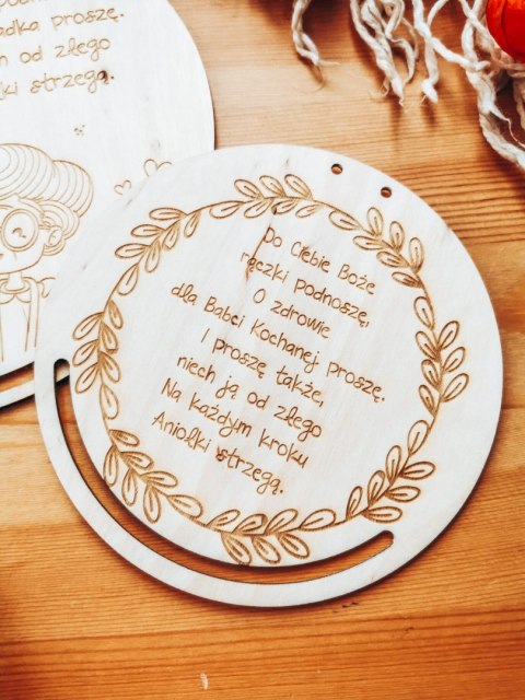 Baza do makramy - Modlitwa dla Dziadków (7 wzorów)