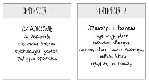 Baza do makramy - Sentencja dla Dziadków (7 wzorów)