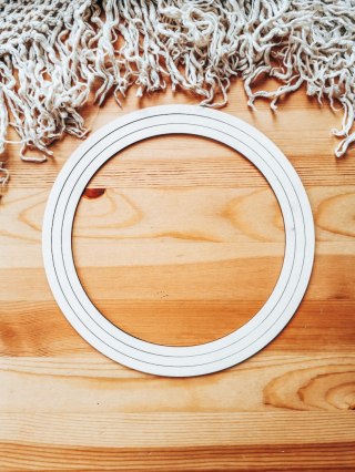 Baza obręcz - drewniane koło 3szt (30+28+26cm)