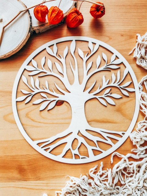 Koło do dekoracji 004 - drzewo życia 2