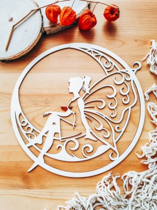 Koło do dekoracji 006 - wróżka 2