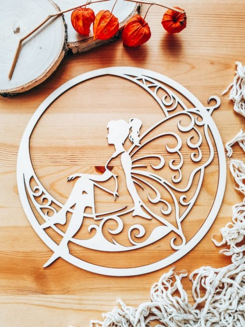 Koło do dekoracji 006 - wróżka 2