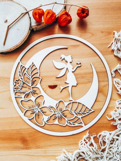 Koło do dekoracji 007 - wróżka 3