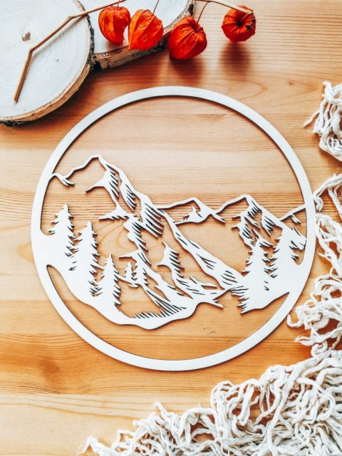 Koło do dekoracji 009 - góry 1