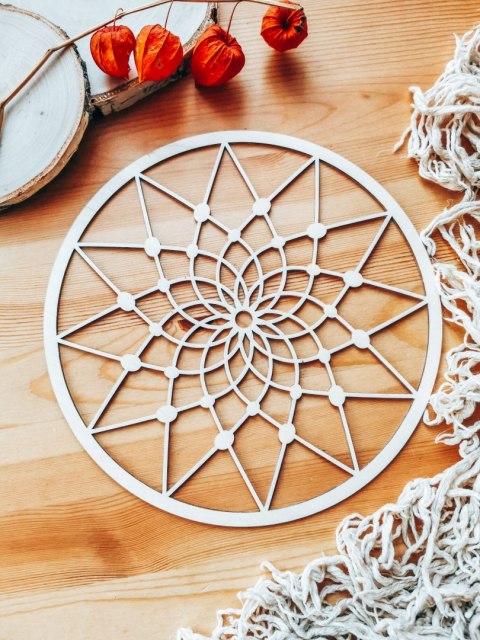 Koło do dekoracji 010 - łapacz snów 1