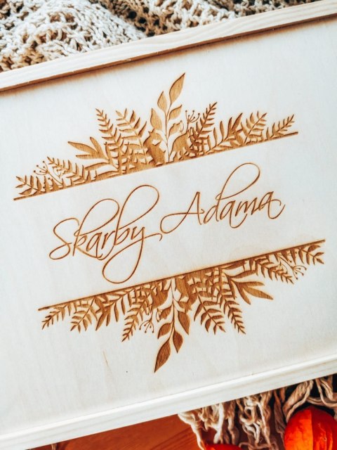 Pudełko 21 x 27cm (16 wzorów + 8 świątecznych) - wysuwane - - - ( kuferek skarbów, skrzynka, skrzyneczka na zdjęcia)