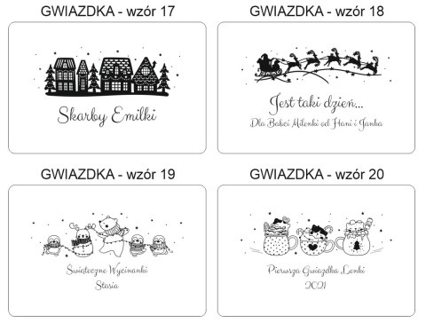 Pudełko 21 x 27cm (16 wzorów + 8 świątecznych) - wysuwane - - - ( kuferek skarbów, skrzynka, skrzyneczka na zdjęcia)