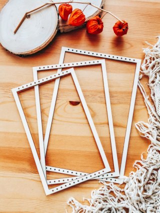 Ramka do makatki - prostokąt (3szt)