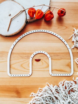 Ramka do makatki - tęcza (1szt)