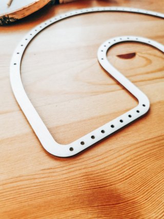 Ramka do makatki - tęcza (1szt)