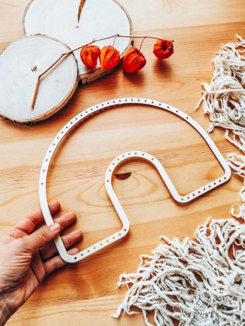 Ramka do makatki - tęcza (1szt)