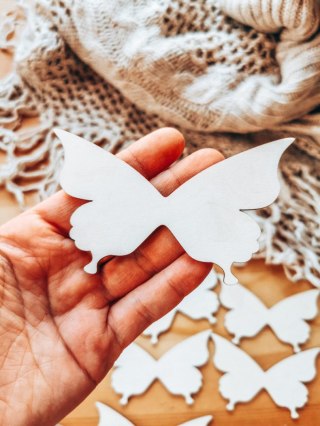 Skrzydła ! 6szt ! (7,5cm/9cm/12cm/18cm) - wzór 32 - - - (skrzydełka anioła, do aniołka, aniołek, anielskie)