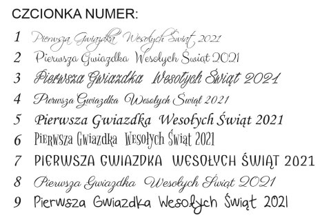 Świąteczny album na zdjęcia (8 wzorów) z drewnianą okładką