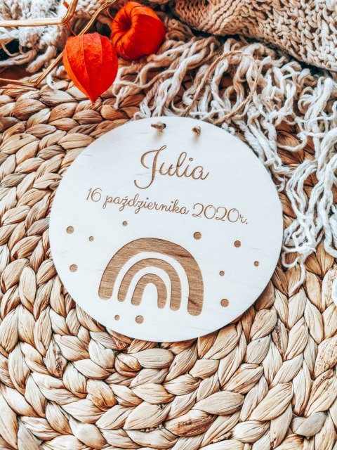 Tabliczka "Tęcza 1"