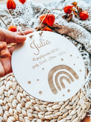 Tabliczka "Tęcza 1"