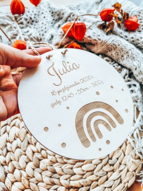 Tabliczka "Tęcza 1"