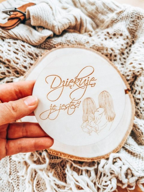 Tabliczka do zdjęć (10szt) - wzór 04 - mama i córka