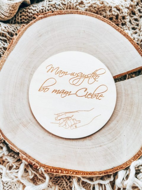 Tabliczka do zdjęć (10szt) - wzór 05 - dłonie