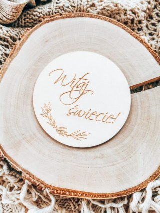 Tabliczka do zdjęć (10szt) - wzór 06 - gałązki 1