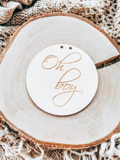 Tabliczka do zdjęć (10szt) - wzór 06 - gałązki 1