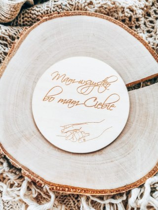 Tabliczka do zdjęć - wzór 05 - dłonie