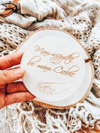 Tabliczka do zdjęć - wzór 05 - dłonie