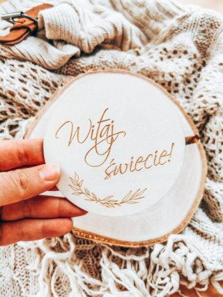 Tabliczka do zdjęć - wzór 06 - gałązki 1