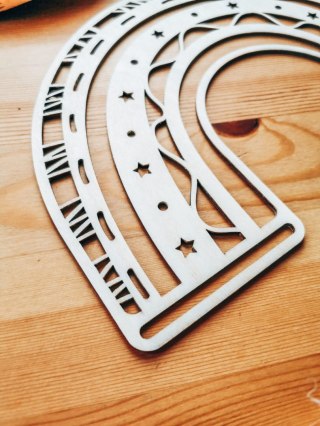 Tęcza - wzór 01 - tęcza boho