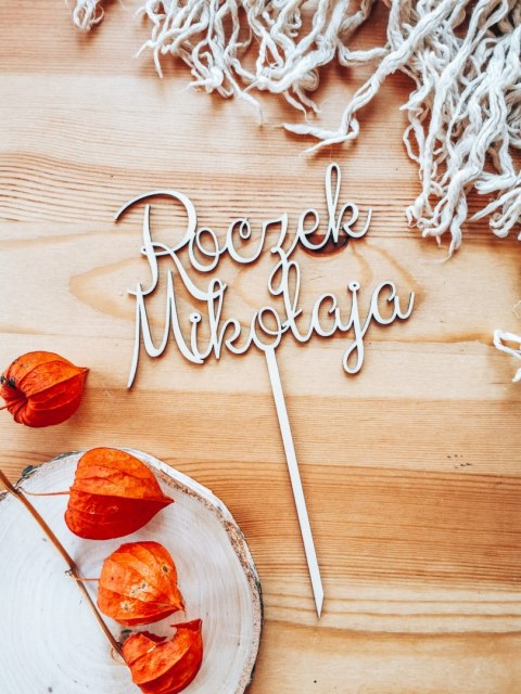 Toper na tort - Roczek Imienny - wzór 01 (TR-001)