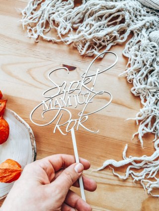 Toper na tort - Szok mam już Rok (TR-003)