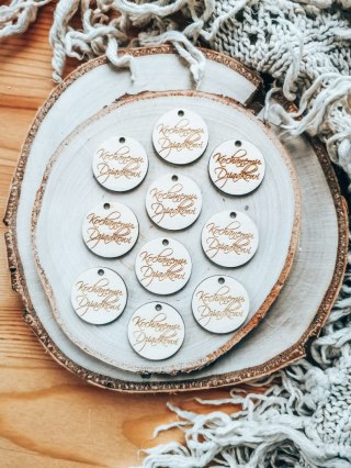 Zawieszka 3cm (10szt) - Dla Babci i Dziadka (8 wzorów)