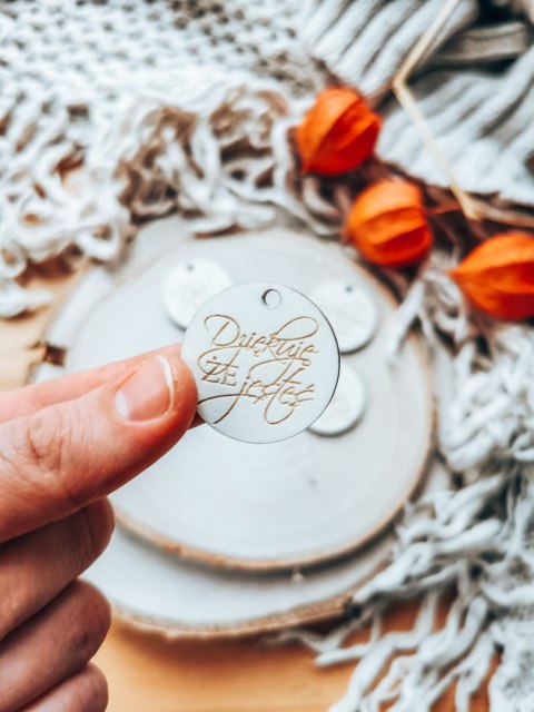 Zawieszka 3cm (10szt) - teksty miłosne (6 wzorów)