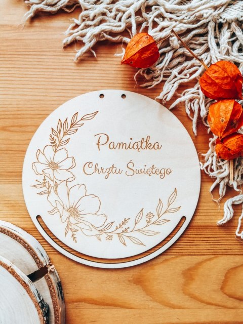 Baza do makramy - Chrzest Święty (9 wzorów) - - - (Pamiątka Chrztu Świętego)