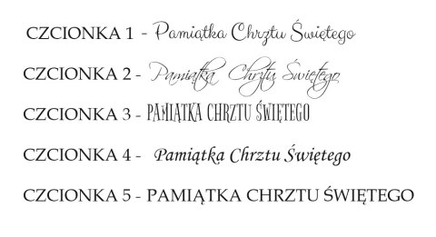 Baza do makramy - Chrzest Święty (9 wzorów) - - - (Pamiątka Chrztu Świętego)