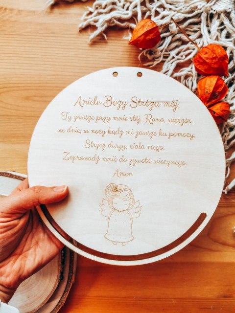 Baza do makramy - Modlitwa (9 wzorów) - - - (Aniele Boży, Ojcze Nasz, Do Ciebie Boże)