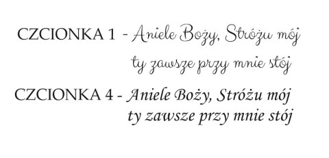 Baza do makramy - Modlitwa (9 wzorów) - - - (Aniele Boży, Ojcze Nasz, Do Ciebie Boże)