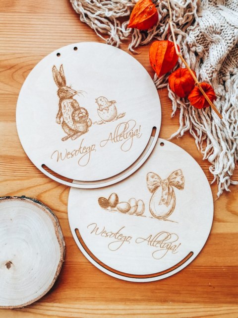 Baza do makramy - Wesołego Alleluja (6 wzorów)