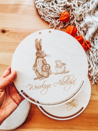 Baza do makramy - Wesołego Alleluja (6 wzorów)