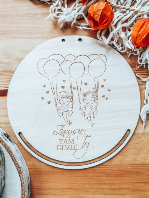 Baza do makramy - Zakochana Para (4 wzory)