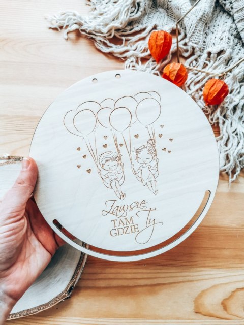 Baza do makramy - Zakochana Para (4 wzory)